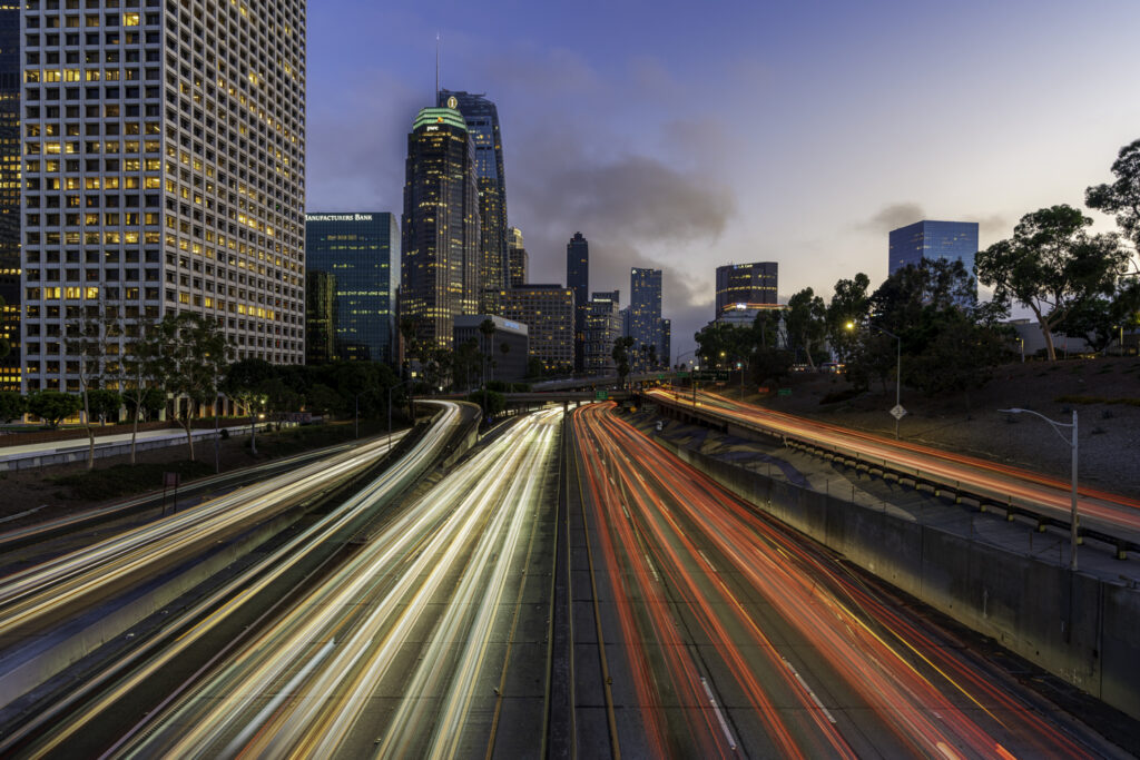 Los Angelas – Highway lights